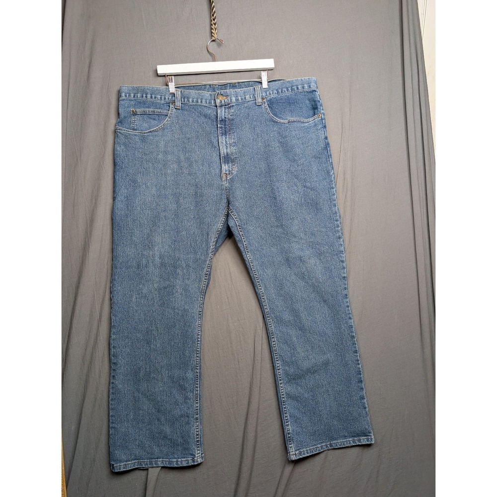Dickies Men's 44x30 Regular Fit  Jeans‎ Dark Was